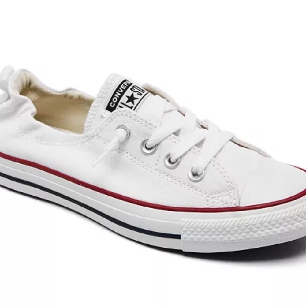 Women’s Converse White Shoreline Slip-On Shoes- size 6.5 GUC!